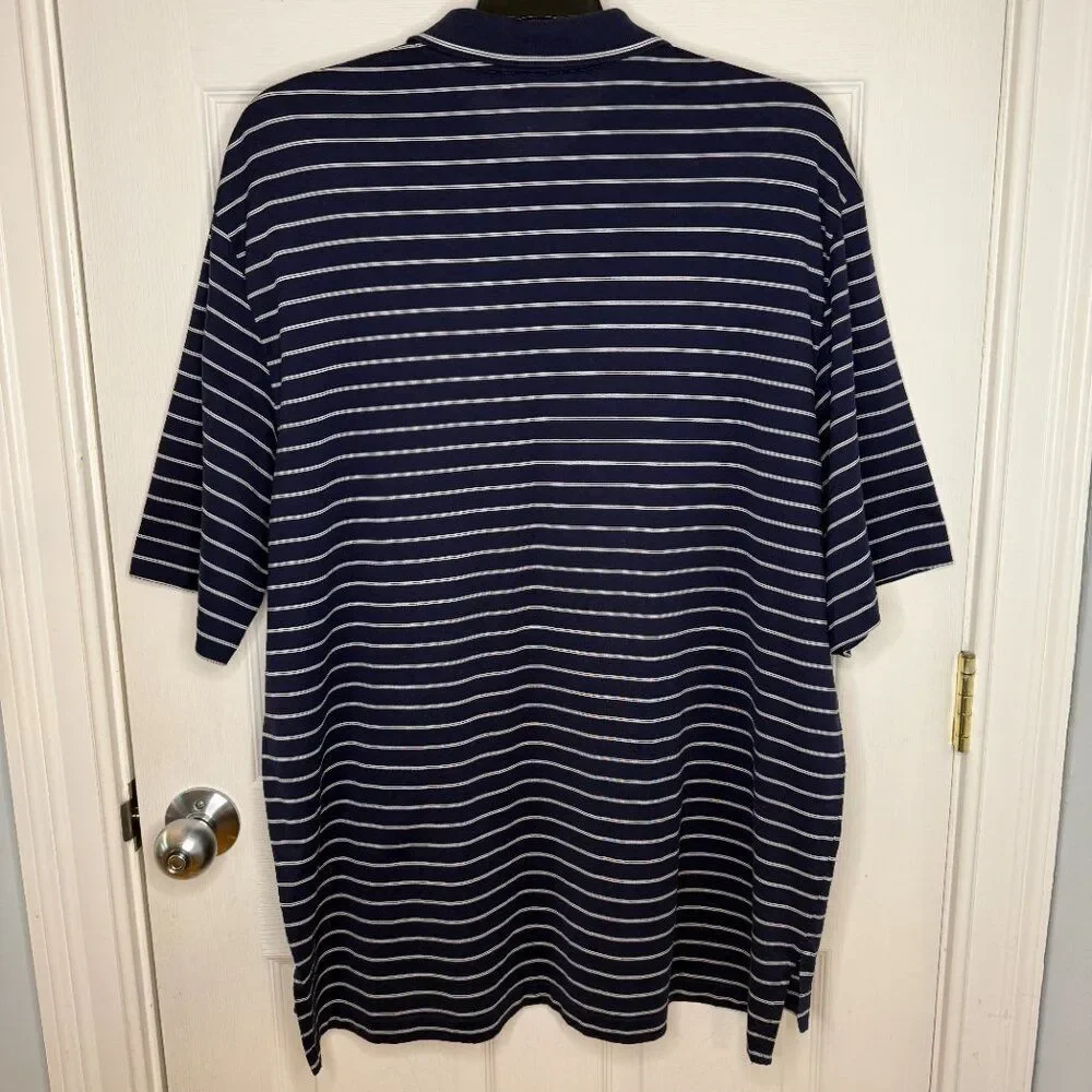Polo Golf Ralph Lauren 100% Pima Cotton Navy Blue Polo Shirt Size XL